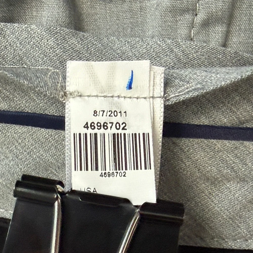 Banana Republic CORDUROY Pants Mens 34x32 Cotton Stretch Classic Fit Black